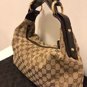 Gucci medium horsebit hobo